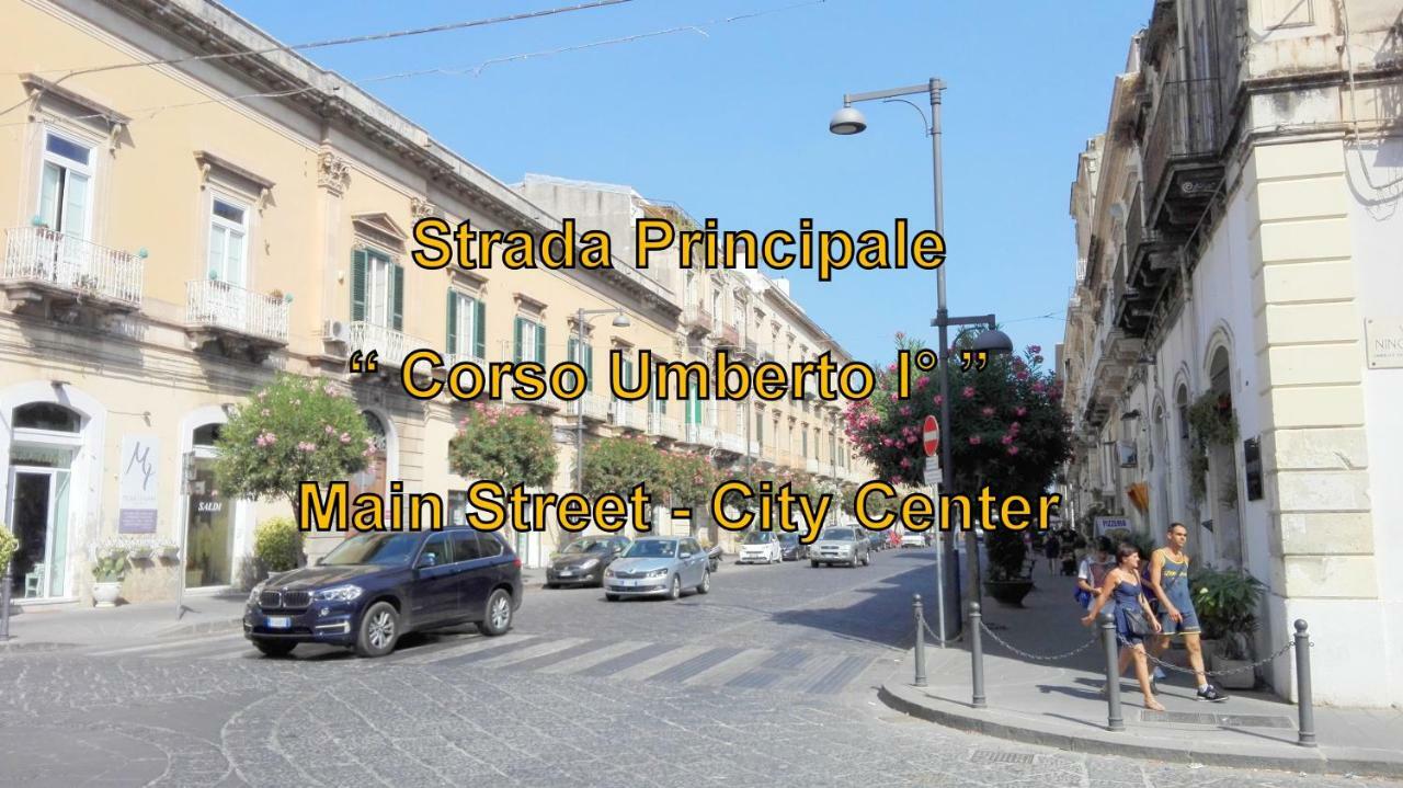 Appartement Casa Corso Umberto I, Historic Main Street à Syracuse Extérieur photo